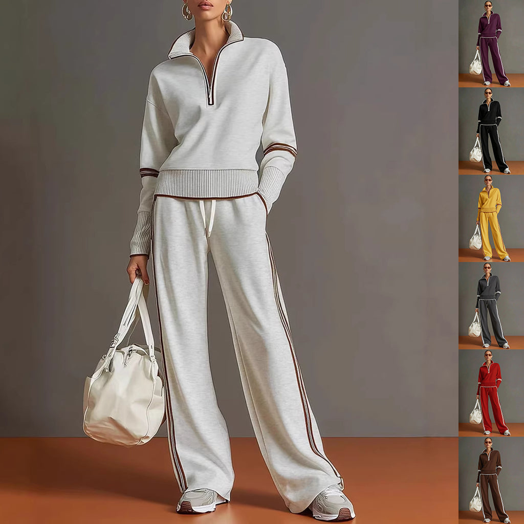 Women's Cotton Long-Sleeve Two-Piece Set - product image 1