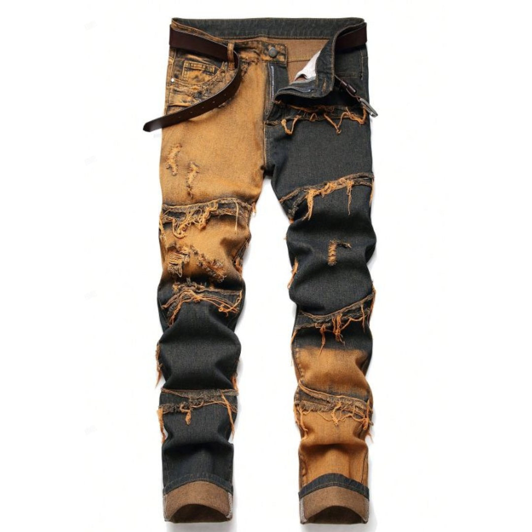 Men's Stretchy Slim Straight Pants - view 4