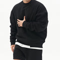Men's Cotton Blend Pullover Sweater – Loose Fit, Round Neck - product image 8