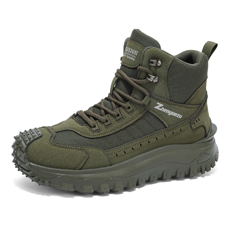 Men's Outdoor Boots – Thick-Soled Mid-Calf Work & Casual Wear - product image 3