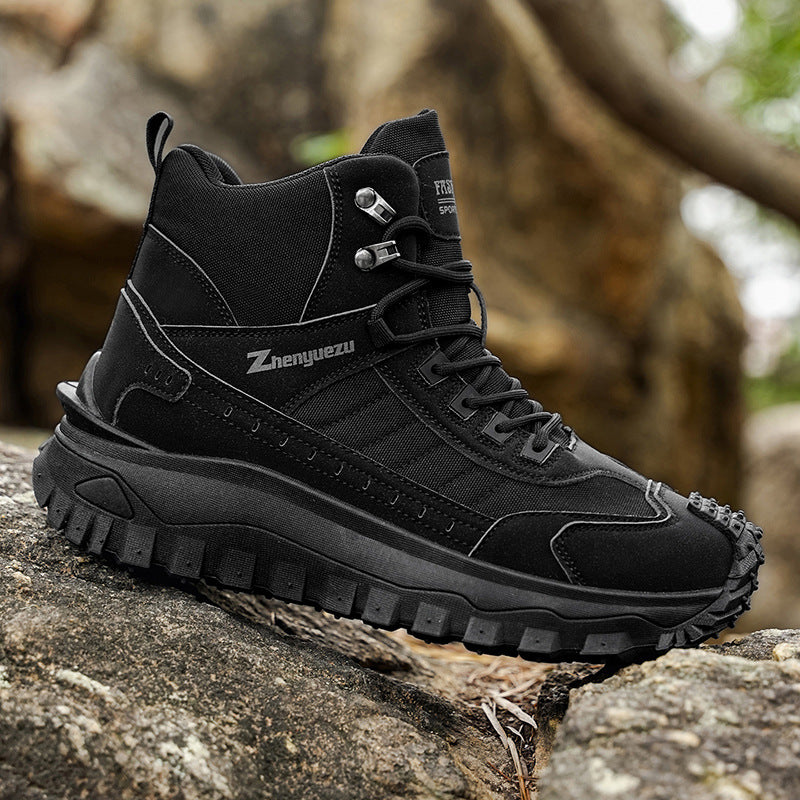 Men's Outdoor Boots – Thick-Soled Mid-Calf Work & Casual Wear - product image 5
