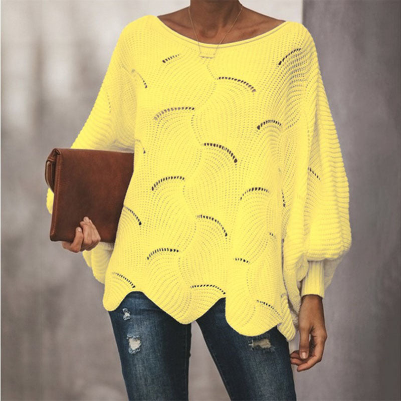 Women's Batwing Sleeve Knit Sweater - product image 15