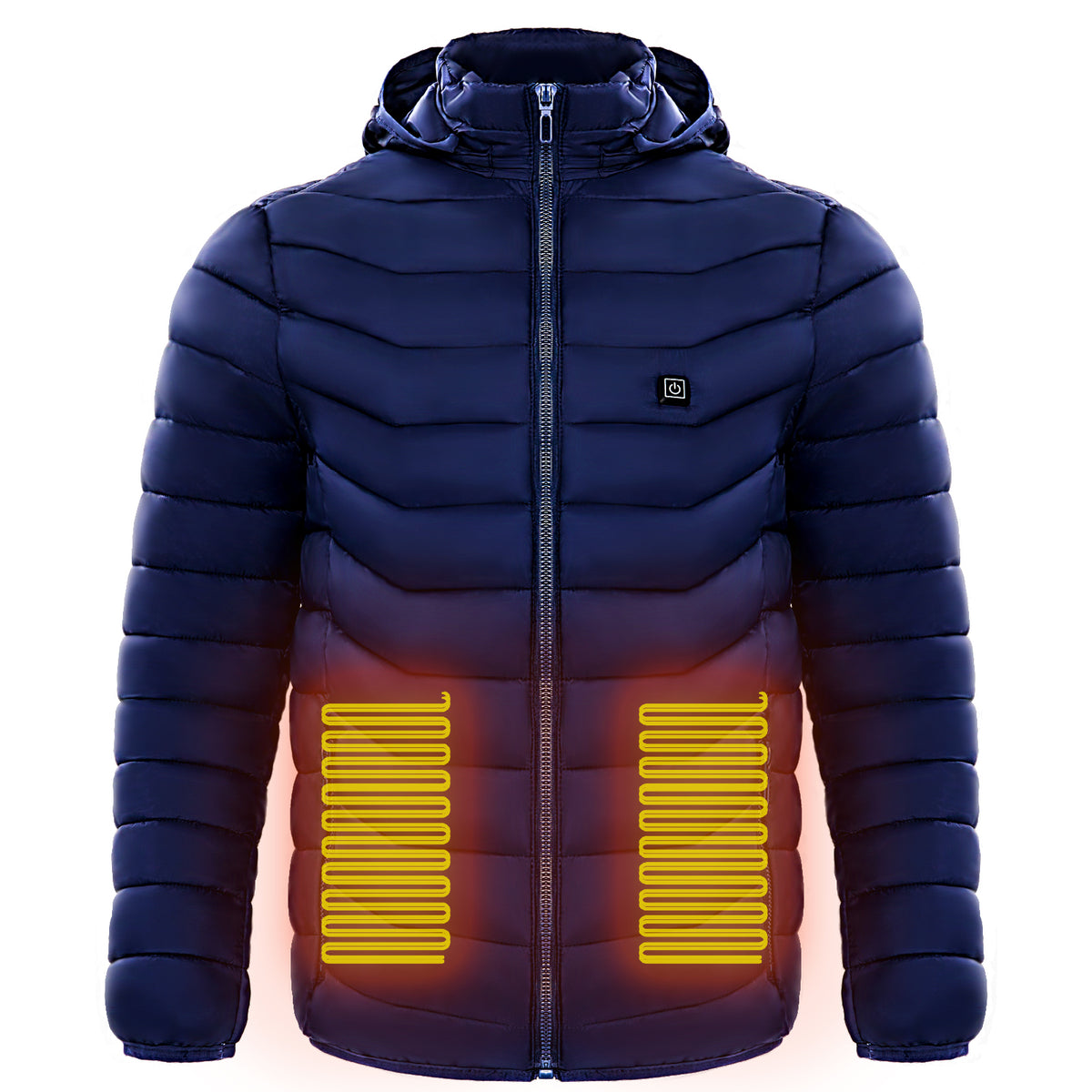 Hooded Heated Puffer Jacket - Battery Not Included - image 11