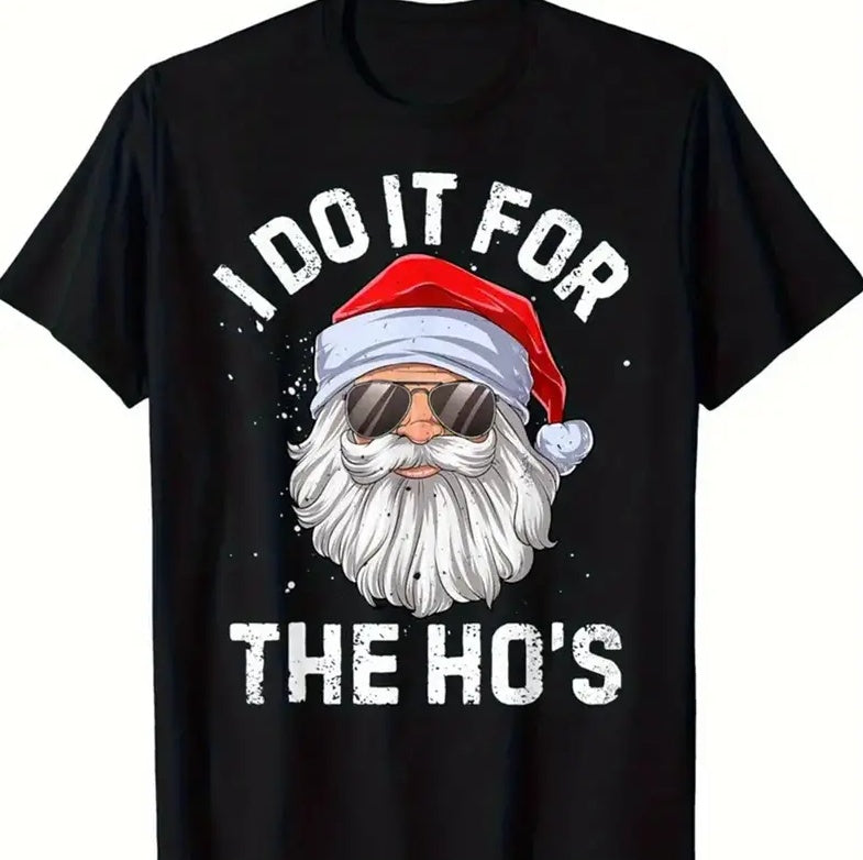 Men's Black Printed Crew-Neck T-Shirt - XL-5XL - image 1