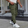 Men's Drawstring Cropped Cargo Pants - image 2