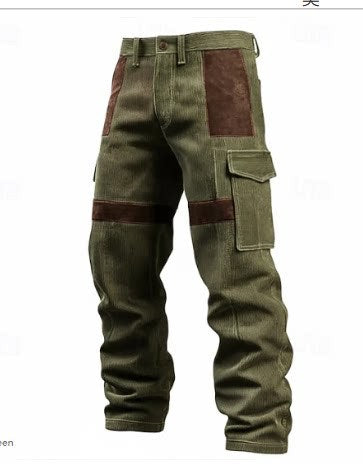 Men's Vintage Punk Workwear Pants - view 3