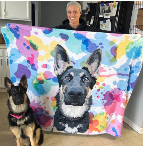 Soft Flannel Pet Blanket for Dogs & Cats product image