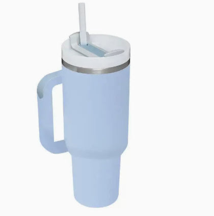 40 oz Insulated Tumbler with Handle & Straw - product image 4