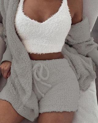 3-Piece Velvet Pajama Set - product image 9