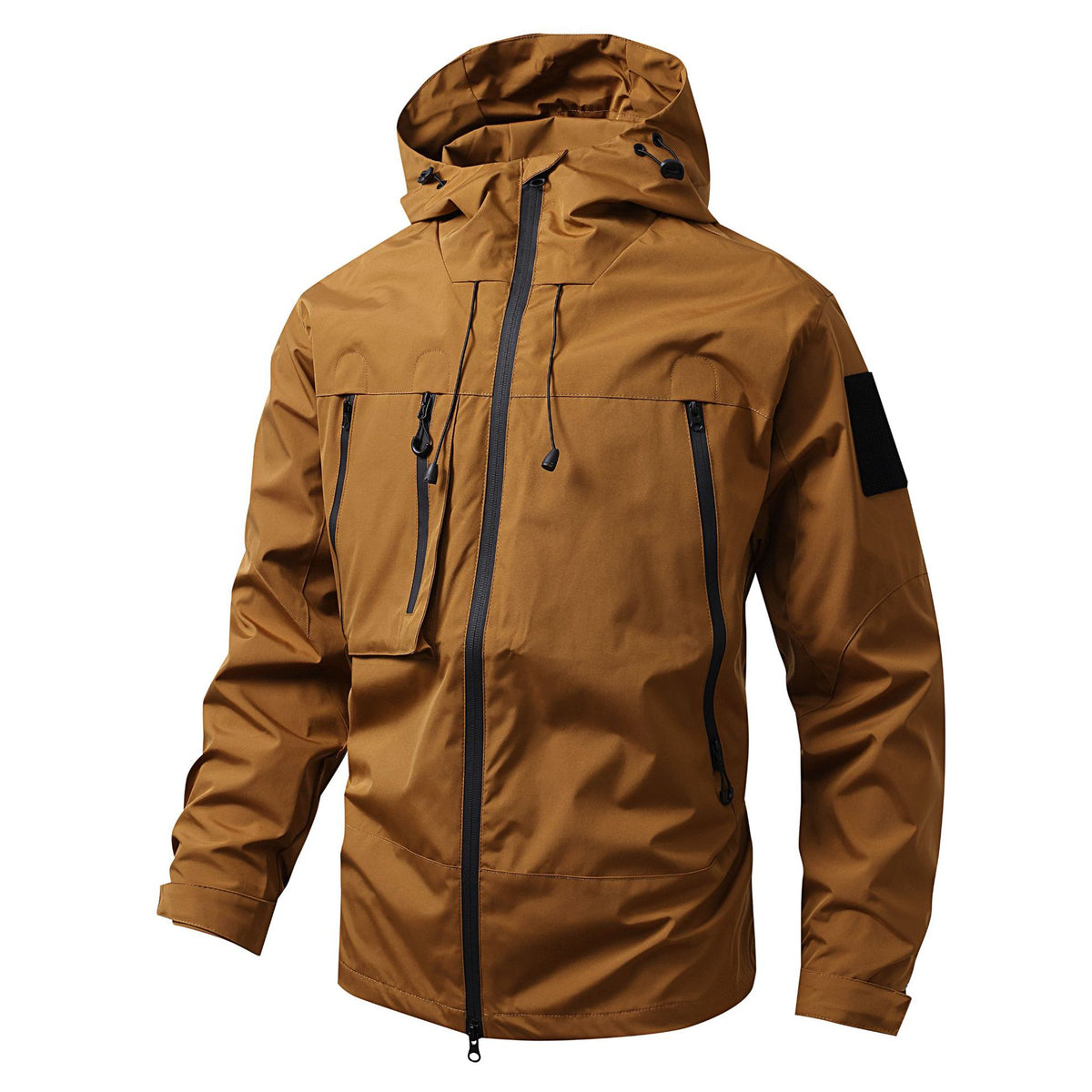 Men’s Hooded Casual Jacket, Relaxed Fit - product image 3