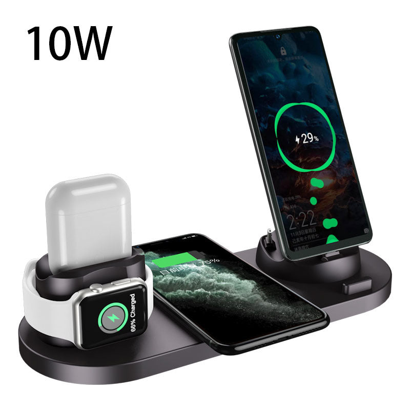 6-in-1 Wireless Charging Station – 10W/15W Fast Charge for iPhone, Watch & More - product image 2