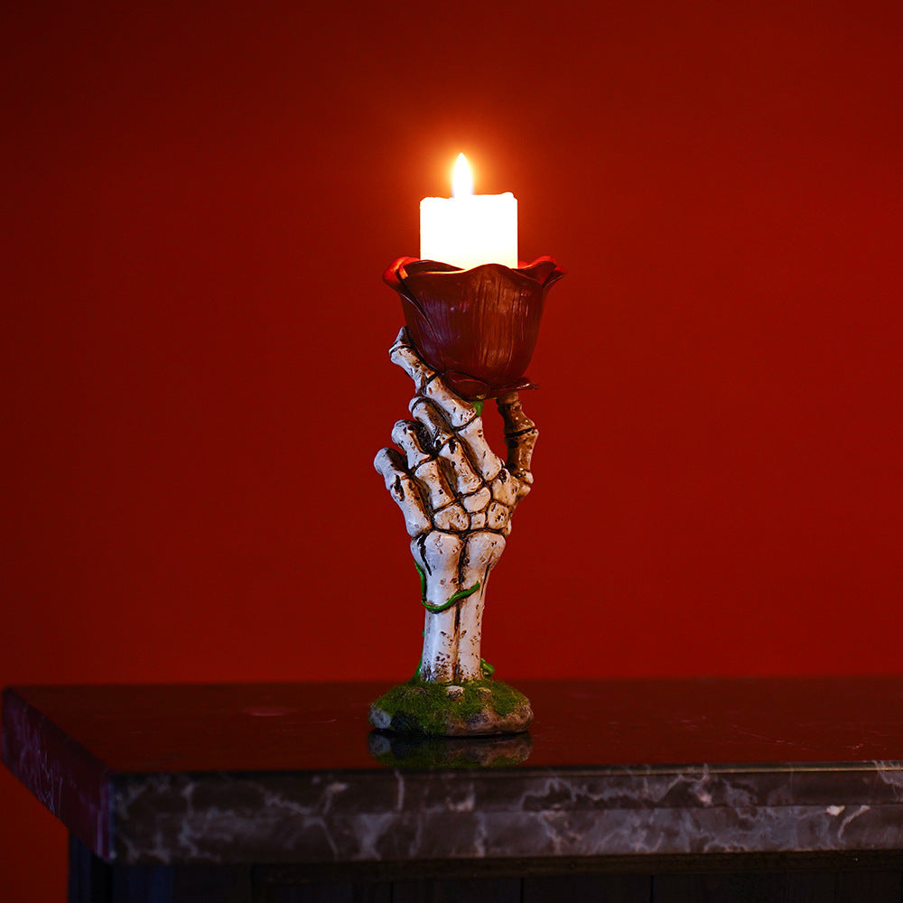 Vintage Rose Resin Candle Holder - product image 3