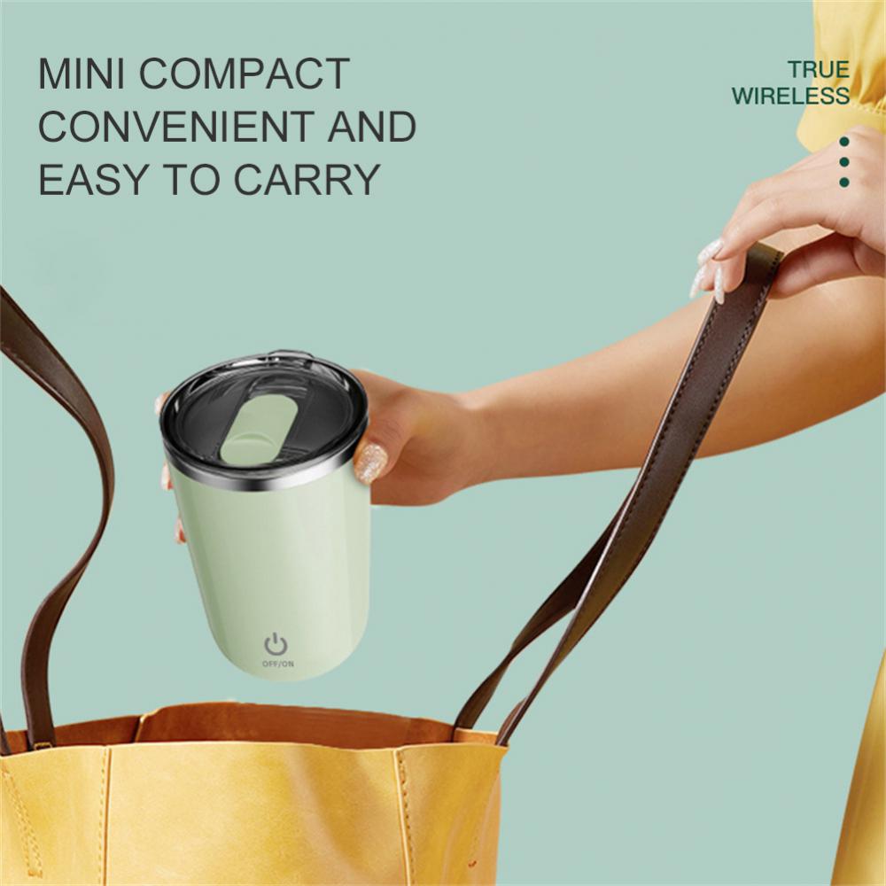 Self-Stirring Electric Mug – 350ml Stainless Steel Auto-Mix Cup - product image 9