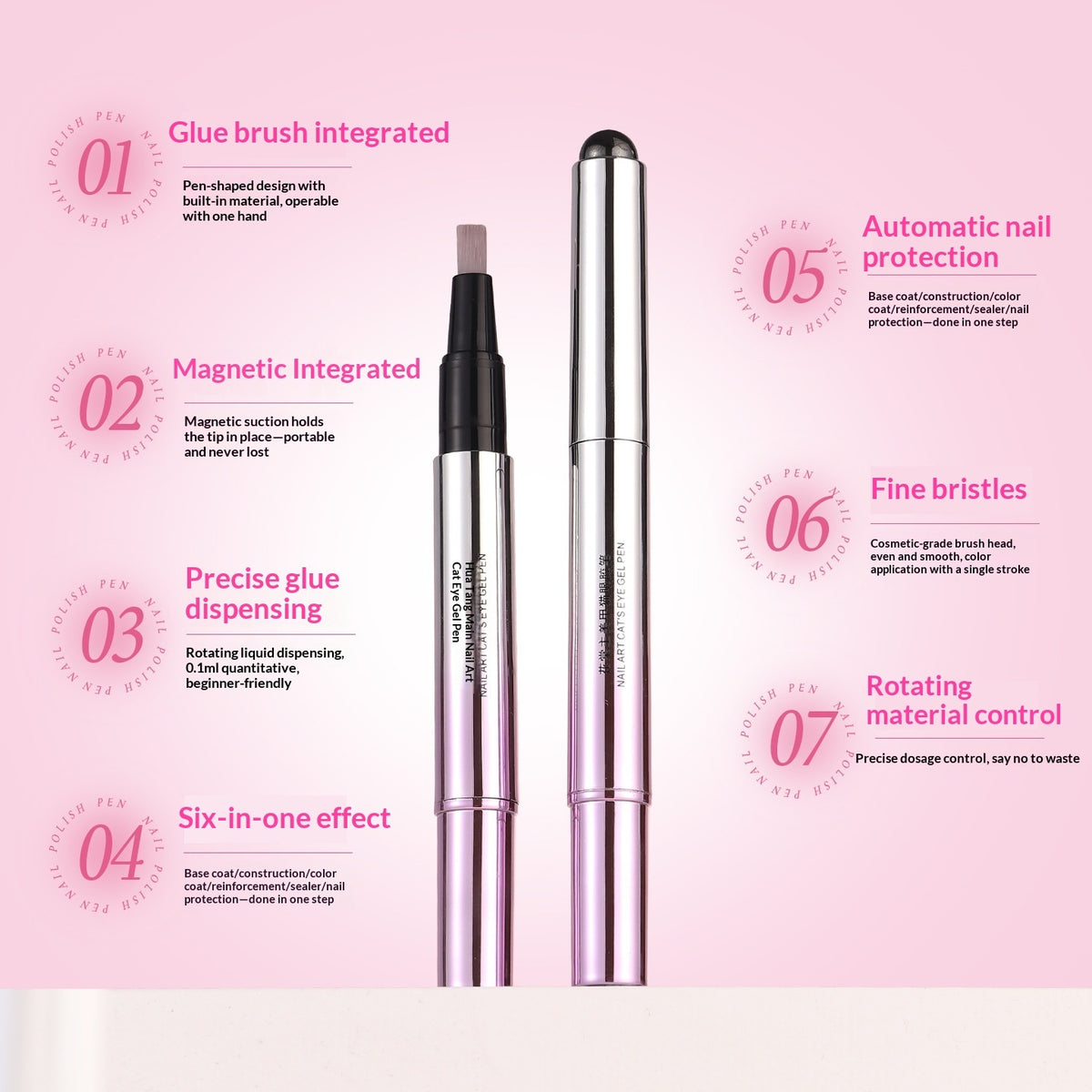 Cat-Eye Gel Nail Polish & Nail Art Kit - product image 4