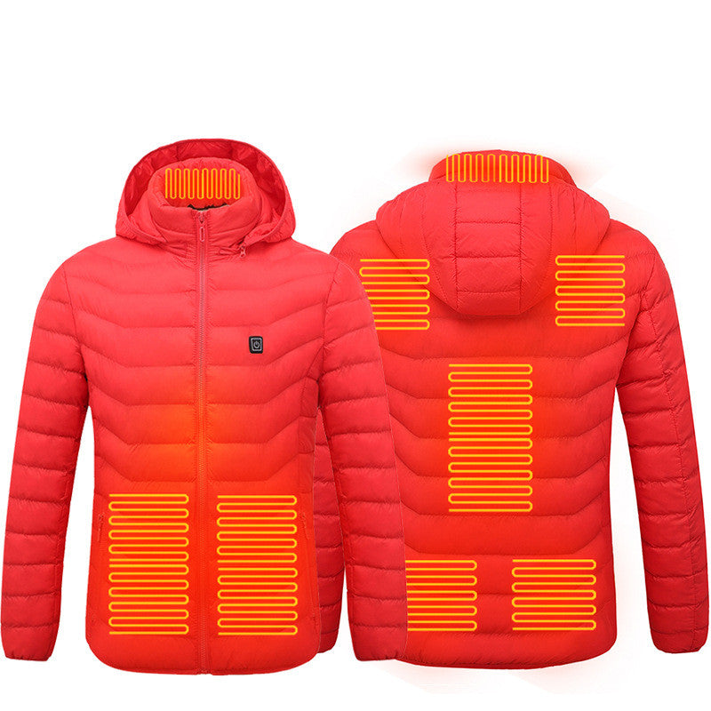 Hooded Heated Puffer Jacket - Battery Not Included - image 5