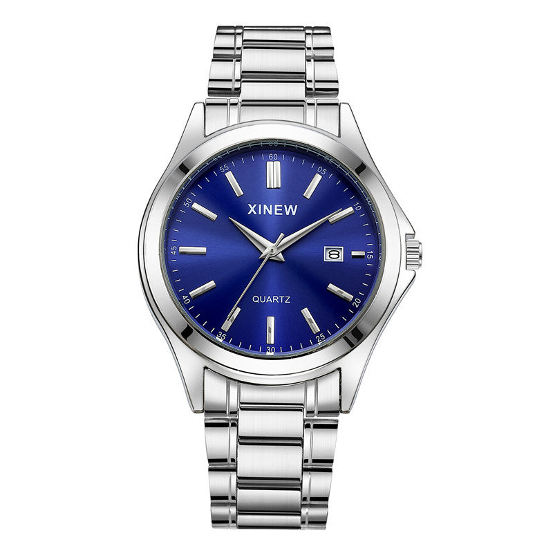 Men's Casual Stainless Steel Calendar Quartz Watch - product image 7