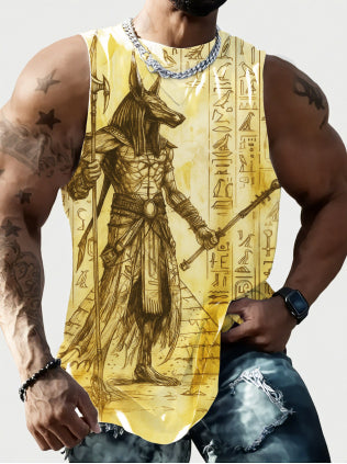 Printed Polyester Vest Top - S-2XL - image 10