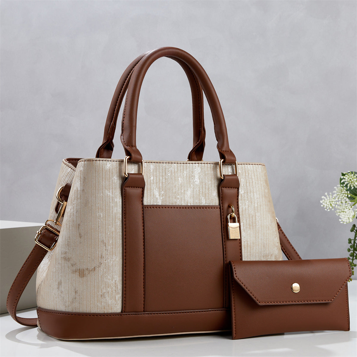 2-Piece PU Handbag & Crossbody Bag Set - product image 6
