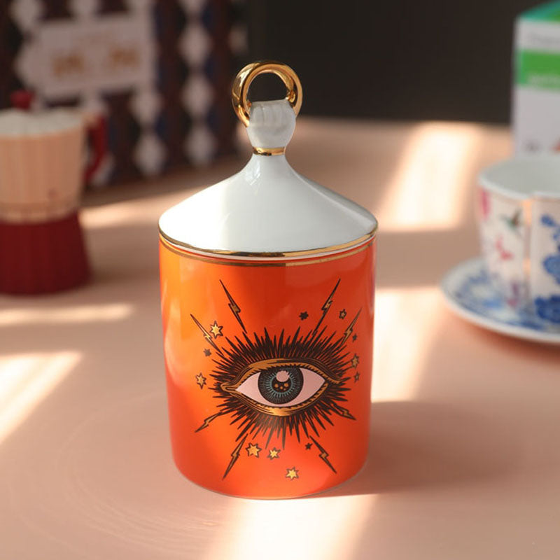 Big Eyes Aromatherapy Candle Holder Candle Cup Candle Jar Storage - view 2