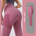 High-Waist Yoga Pants with Pocket – Tummy Control Gym Leggings - product image 6