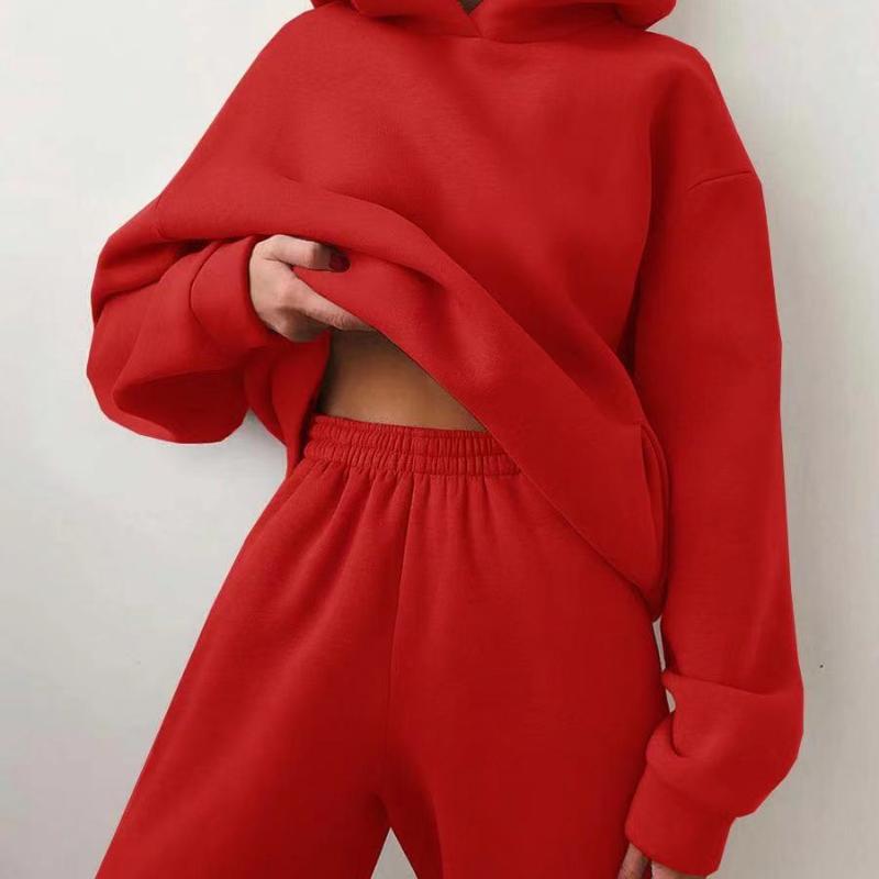 Cozy Hoodie & Jogger Two-Piece Tracksuit – Women’s Casual Lounge Set - product image 7