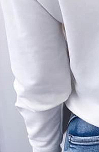Women's White Backless Long Sleeves Top - product image 8