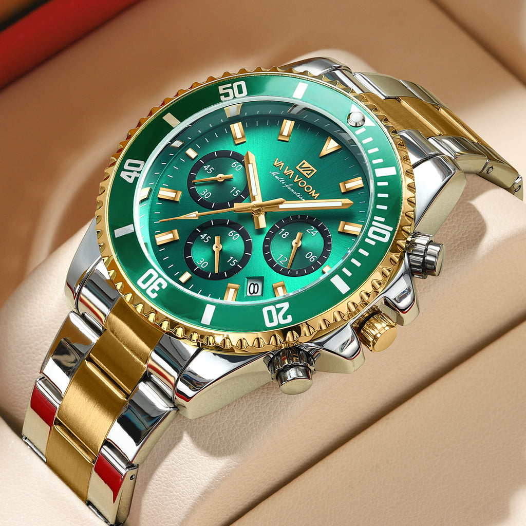 Men's Multifunctional Quartz Watch – Waterproof & Luminous - product image 1