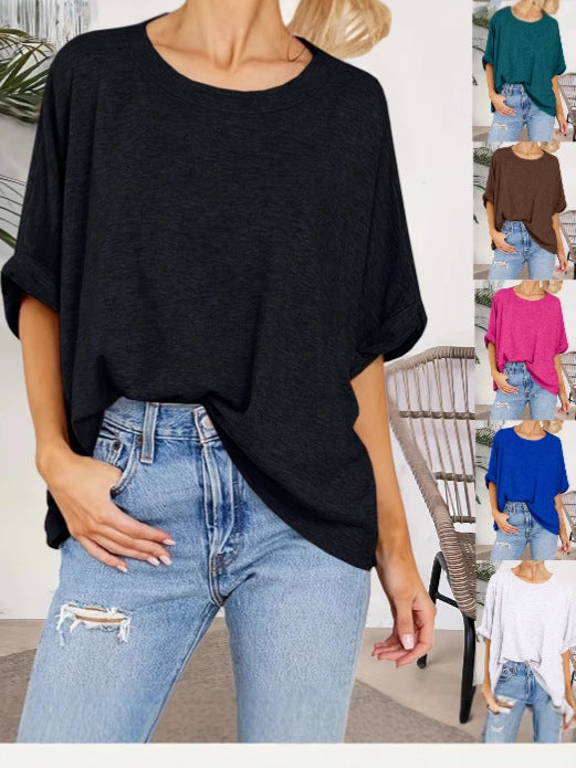 Women's Loose-Fit Crewneck T-Shirt - product image 1