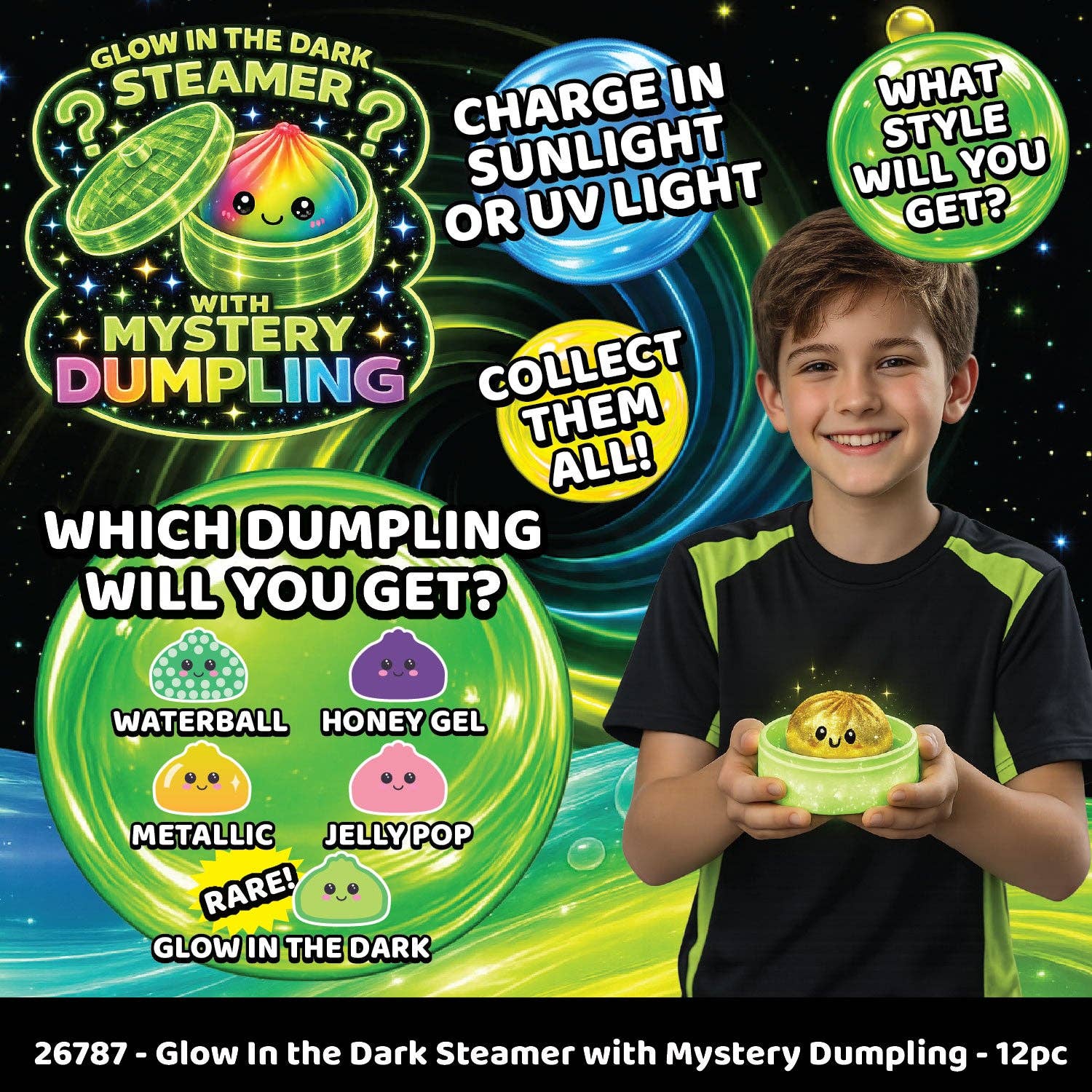 Mystery Dumpling Glow-in-the-Dark Steamer