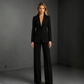 Women's Slim Fit Blazer & Dress Pants Two-Piece Suit Set - product image 6
