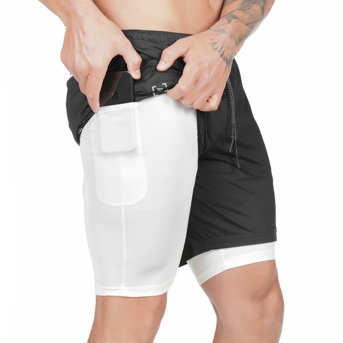 Men's Compression Shorts with Pockets - product image 3