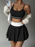 Women's 2-Piece Tennis Skort Set with Sports Bra - product image 11