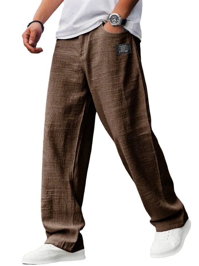 Men's Relaxed Straight-Leg Drawstring Pants - image 11