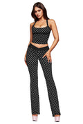 Polka Dot Halter Neck Two-Piece Activewear Set - product image 7