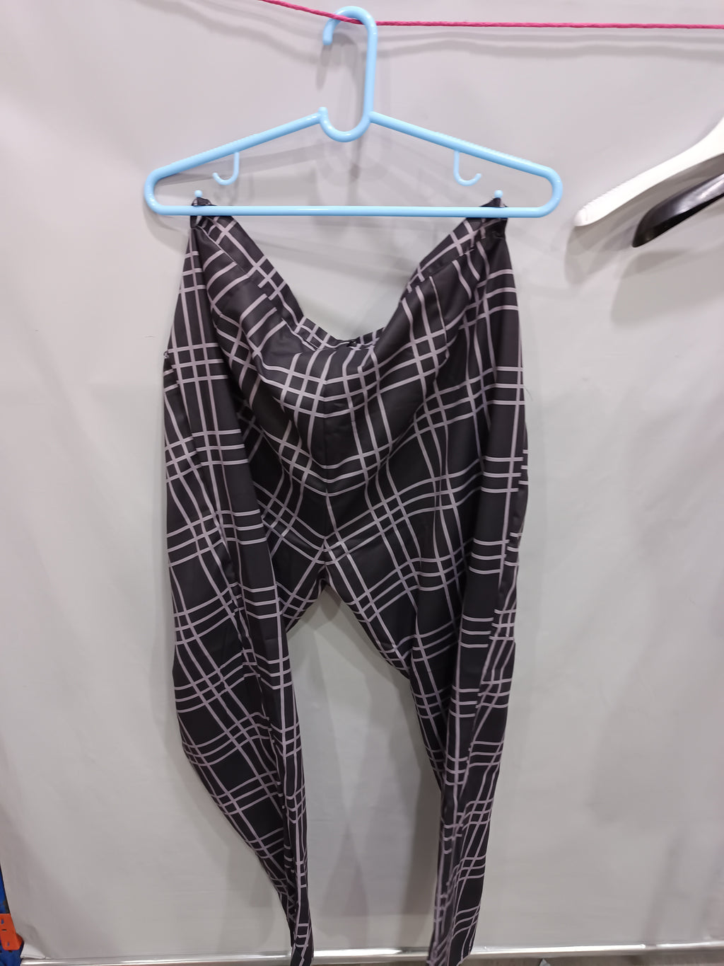 Men's Plaid Print Casual Pants – Loose Fit, Lightweight - product image 2