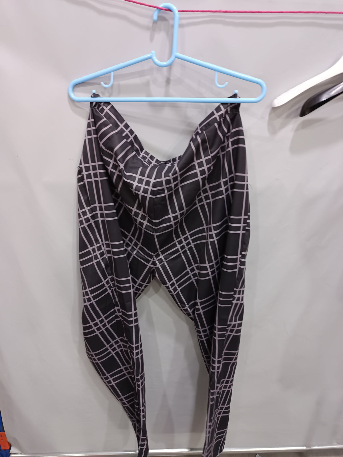 Men's Plaid Print Casual Pants – Loose Fit, Lightweight - product image 2