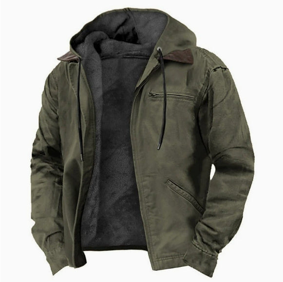Men’s Fleece-Lined Zip-Pocket Jacket, Relaxed Fit - product image 6