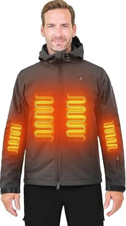 ANTARCTICA GEAR Men's Heated Softshell Jacket with Battery - image 6