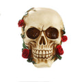Resin Crafts Skull And Crossbones Rose Skull Crafts - product image 1