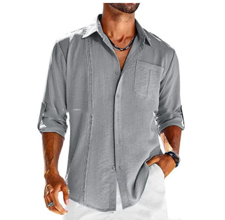 Men's Long Sleeve Polo Shirt - product image 4