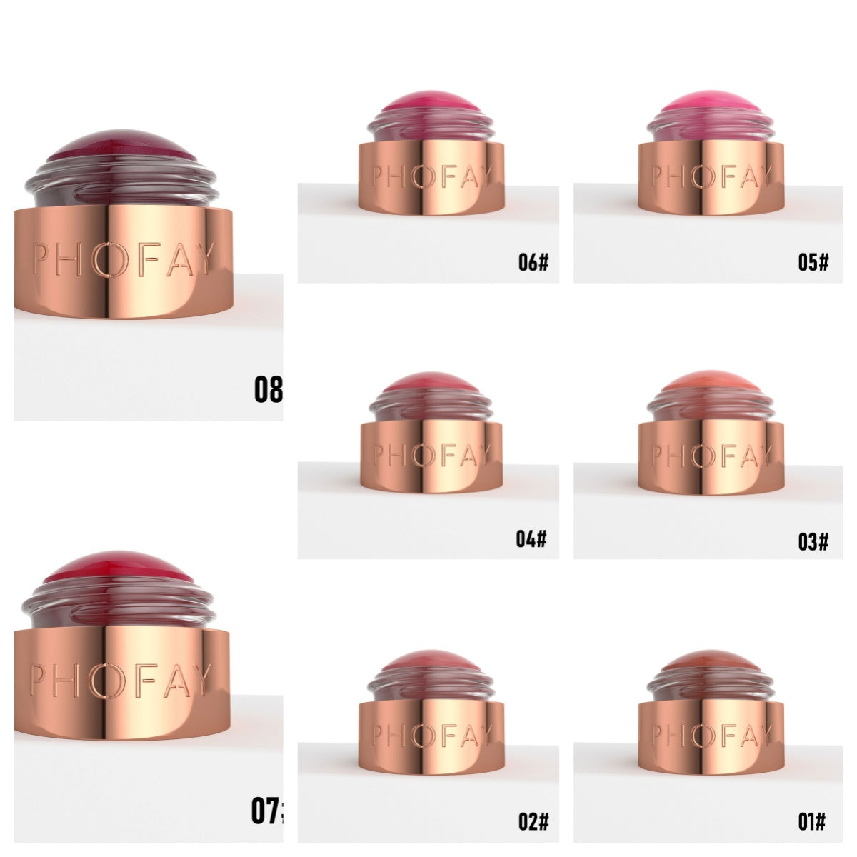 PHOFAY Mousse Cream Blush for Cheeks & Lips - view 19