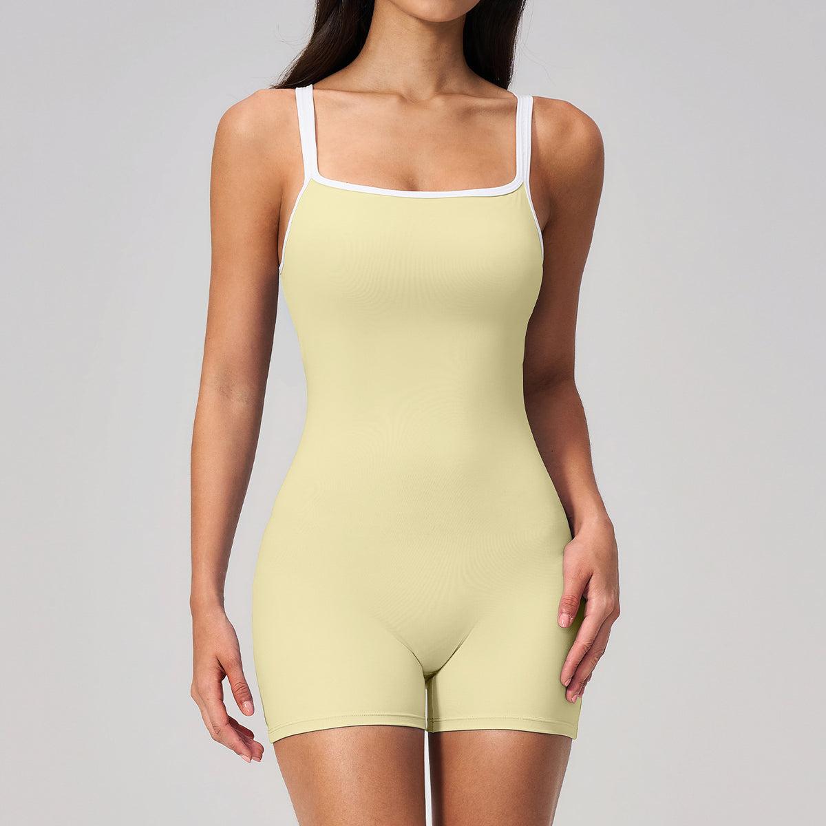 Women's Backless Square-Neck Yoga Jumpsuit - product image 5