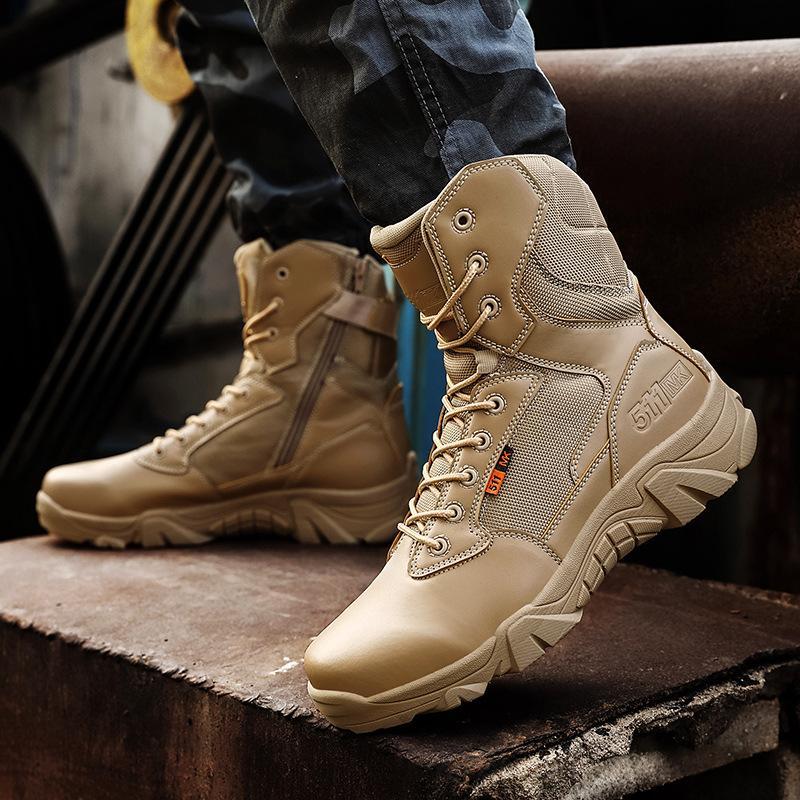 Men's High-Top Military Combat Boots - product image 1