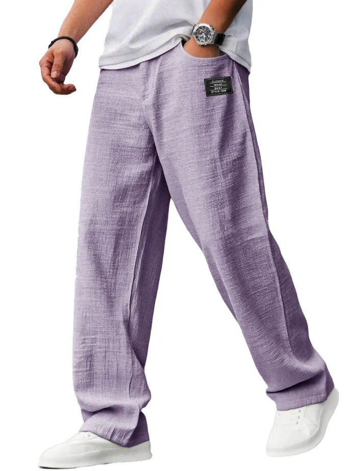Men's Relaxed Straight-Leg Drawstring Pants - image 15