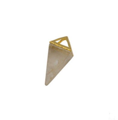 18K Gold-Plated Crystal Pendant Necklace - product image 4