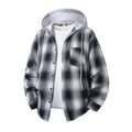 Unisex Plaid Long-Sleeve Shirt, Relaxed Fit - product image 2