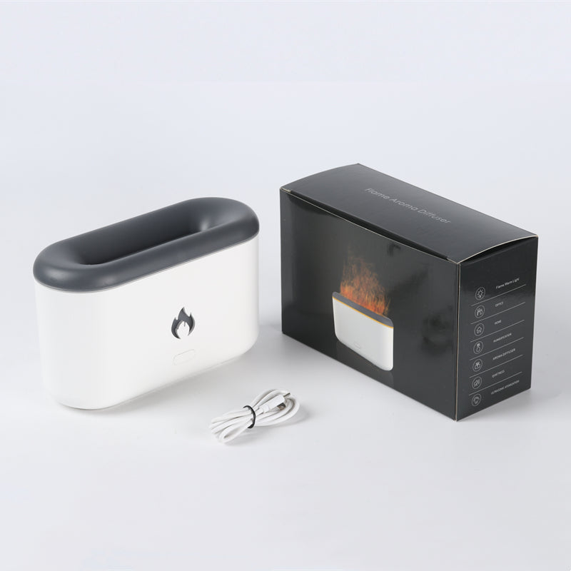 300 ml Ultrasonic Flame-Effect Essential Oil Diffuser - image 9