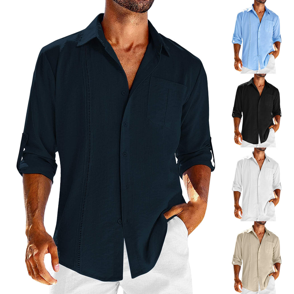 Men's Long Sleeve Polo Shirt - product image 1