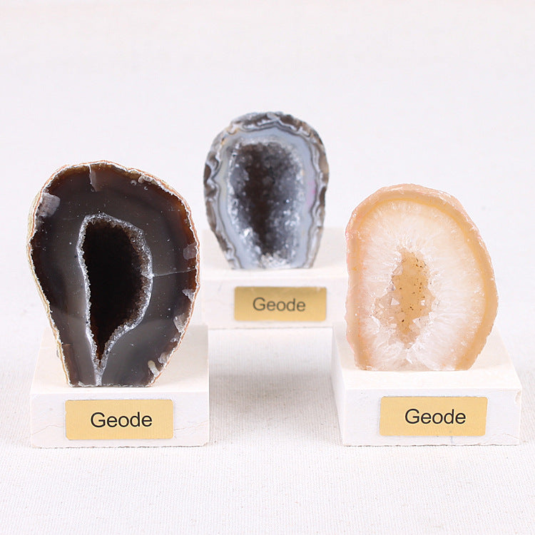 Natural Agate Geode Crystal Decor Stone - product image 2