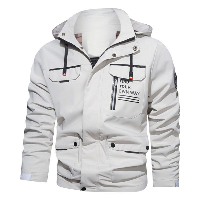 Men's Hooded Casual Outdoor Jacket - image 2